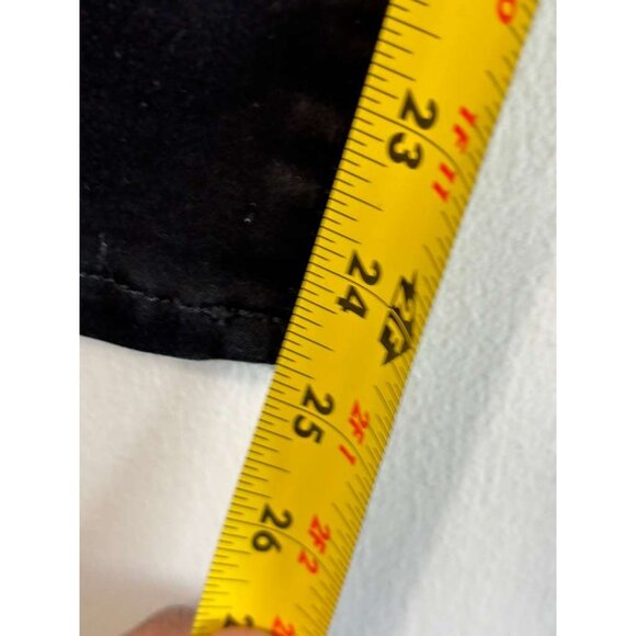 L’AGENCE Women’s Mid-Rise Skinny Jeans Gold Studded Sides Black Size L 24 - Picture 8 of 10